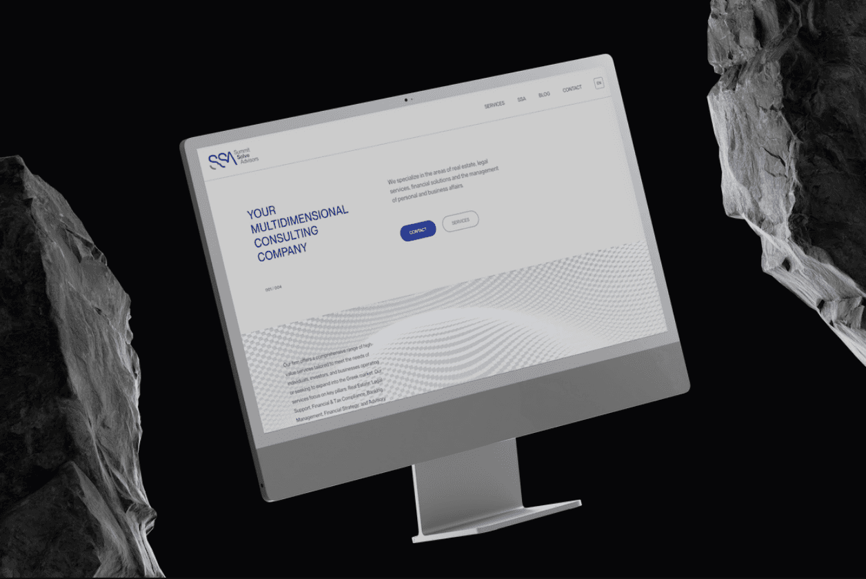 Summit Solve Advisors: Brand identity &
